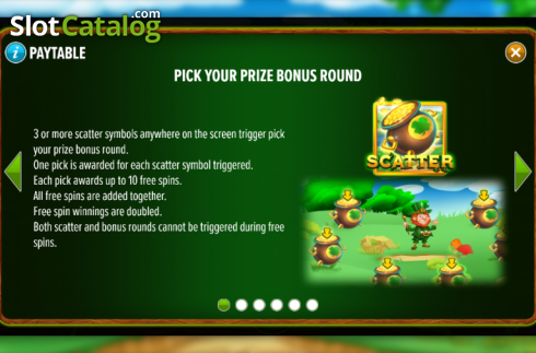 Οθόνη6. Leprechaun's Loot (NetGaming) Κουλοχέρης