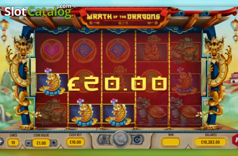 Οθόνη6. Wrath Of The Dragons Κουλοχέρης