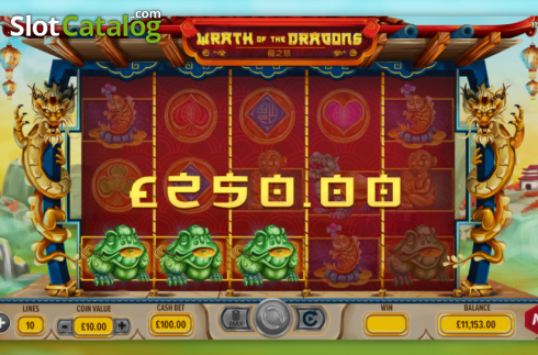 Οθόνη3. Wrath Of The Dragons Κουλοχέρης