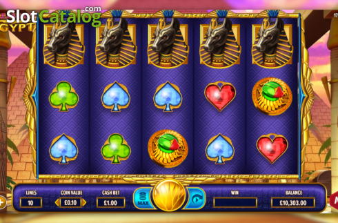 Οθόνη2. Treasures Of Egypt (NetGaming) Κουλοχέρης