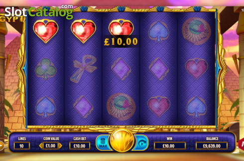 Οθόνη4. Treasures Of Egypt (NetGaming) Κουλοχέρης