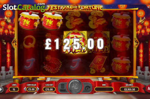 Οθόνη3. Festival Of Fortune Κουλοχέρης