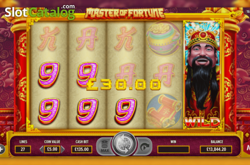 Οθόνη3. Master Of Fortune Κουλοχέρης 