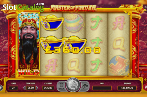 Οθόνη4. Master Of Fortune Κουλοχέρης 