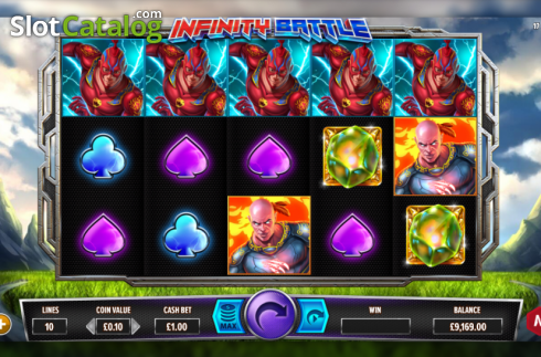Οθόνη2. Infinity Battle Κουλοχέρης