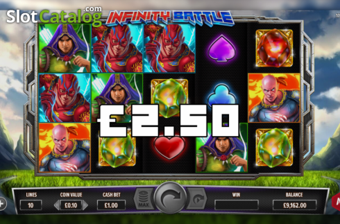 Οθόνη3. Infinity Battle Κουλοχέρης