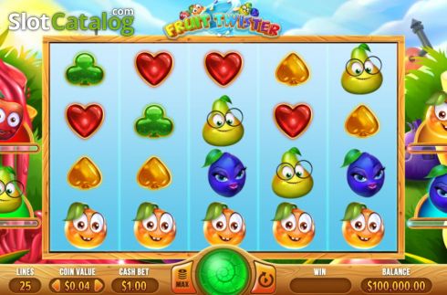 Οθόνη3. Fruit Twister Κουλοχέρης