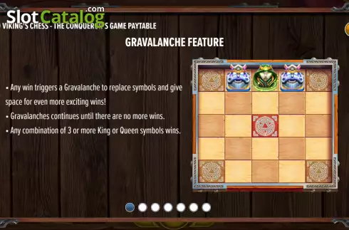 Οθόνη7. Vikings Chess The Conquerors Game Κουλοχέρης