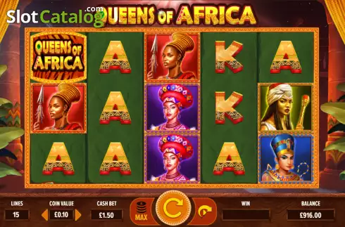 Οθόνη2. Queens of Africa Κουλοχέρης