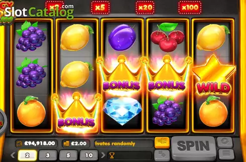 Οθόνη7. Juicy Gold 100 Κουλοχέρης 