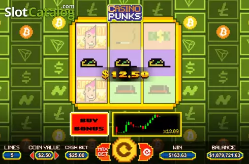 Οθόνη4. Casino Punks Κουλοχέρης