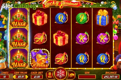 Οθόνη2. Lucky Christmas (NetGaming) Κουλοχέρης