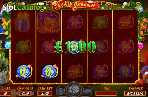Οθόνη3. Lucky Christmas (NetGaming) Κουλοχέρης