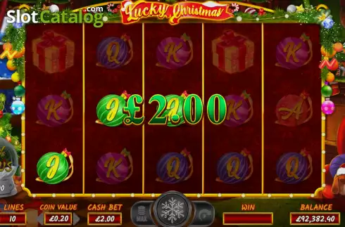 Οθόνη4. Lucky Christmas (NetGaming) Κουλοχέρης
