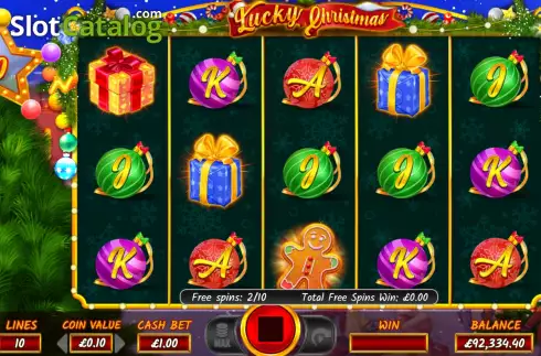 Οθόνη6. Lucky Christmas (NetGaming) Κουλοχέρης