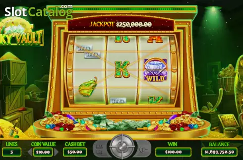 Οθόνη3. Lucky Vault Κουλοχέρης 