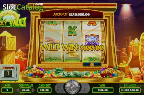 Οθόνη4. Lucky Vault Κουλοχέρης 