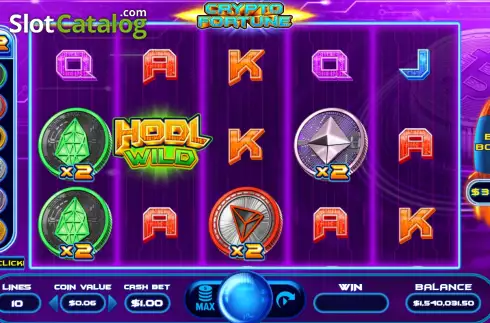Οθόνη2. Crypto Fortune Κουλοχέρης