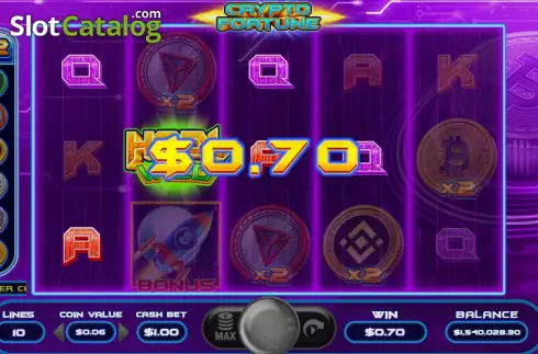 Οθόνη4. Crypto Fortune Κουλοχέρης