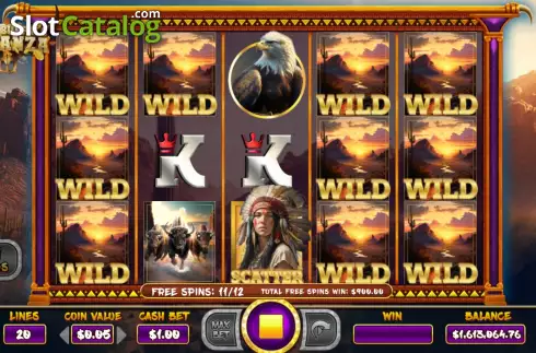 Οθόνη9. Wild Buffalo Bonanza Κουλοχέρης 