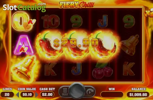 Οθόνη4. Fiery Chilli Κουλοχέρης