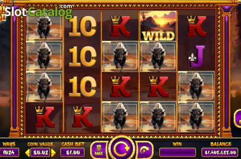 Οθόνη2. Bison Gold Κουλοχέρης