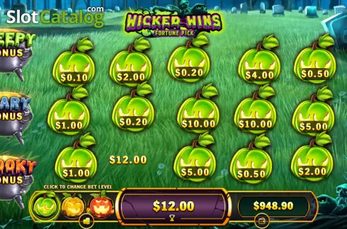 Οθόνη4. Wicked Wins Fortune Pick Κουλοχέρης