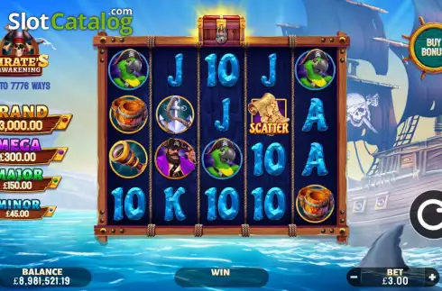 Οθόνη2. Pirate's Awakening Κουλοχέρης