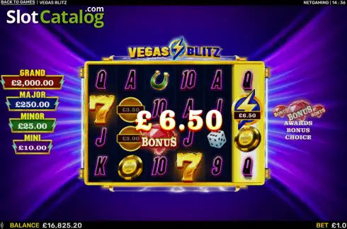 Οθόνη3. Vegas Blitz Κουλοχέρης