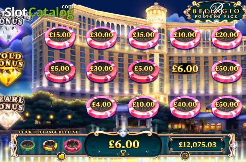 Οθόνη3. Bellagio Fortune Pick Κουλοχέρης