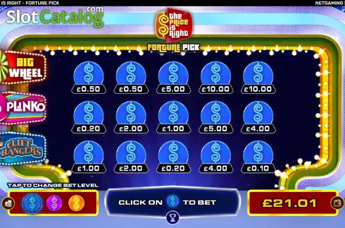 Οθόνη2. The Price Is Right - Fortune Pick Κουλοχέρης