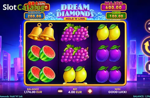 Οθόνη2. Dream Diamonds: Hold 'N' Link Κουλοχέρης