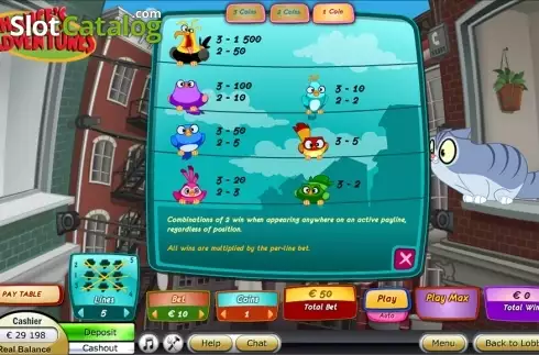 Οθόνη4. Chances Adventure Κουλοχέρης 