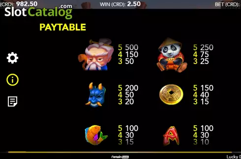 Οθόνη5. Lucky Dragon (BDM) Κουλοχέρης