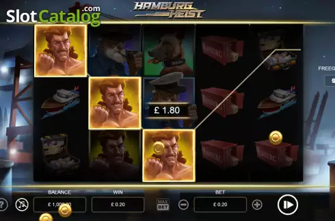 Οθόνη3. Hamburg Heist Κουλοχέρης