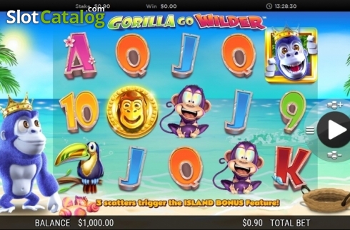 Οθόνη2. Gorilla go Wilder Κουλοχέρης