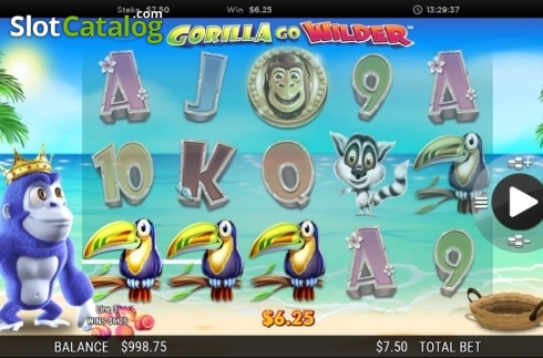 Οθόνη3. Gorilla go Wilder Κουλοχέρης