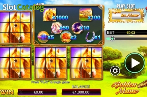 Οθόνη2. Scratch Golden Mane Κουλοχέρης