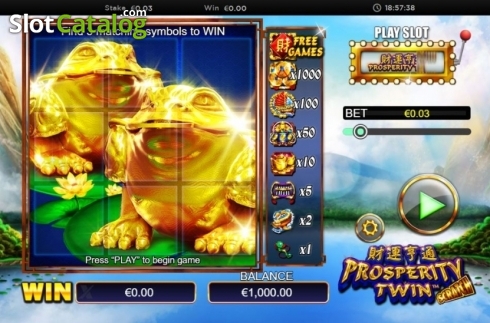 Οθόνη2. Scratch Prosperity Twin Κουλοχέρης