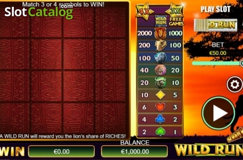 Οθόνη2. Scratch WIld Run Κουλοχέρης 