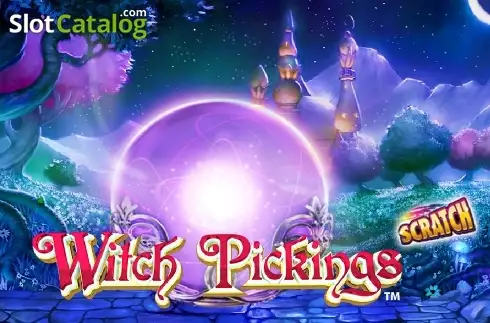 Scratch Witch Pickings Λογότυπο Scratch Witch Pickings Λογότυπο