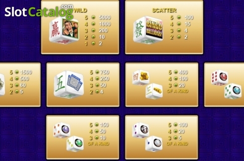 Οθόνη4. Bingo Billions Dice Κουλοχέρης