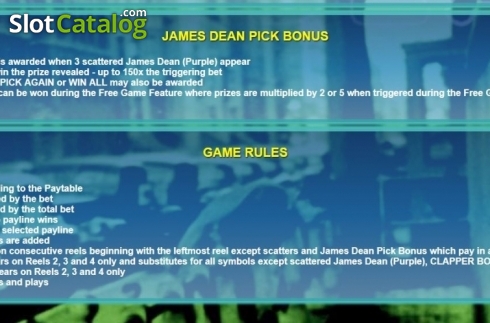 Οθόνη6. James Dean Dice Κουλοχέρης