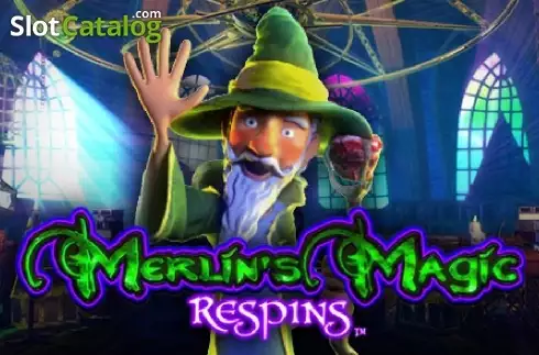 Merlin's Magic Respins Dice Λογότυπο Merlin's Magic Respins Dice Λογότυπο