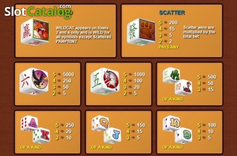 Οθόνη4. Wildcat Canyon Dice Κουλοχέρης