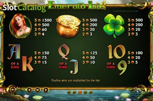 Οθόνη4. Emerald Isle Κουλοχέρης