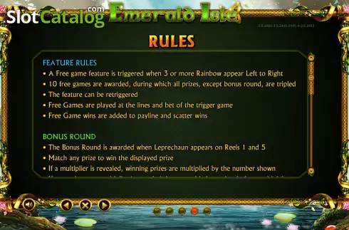 Οθόνη5. Emerald Isle Κουλοχέρης