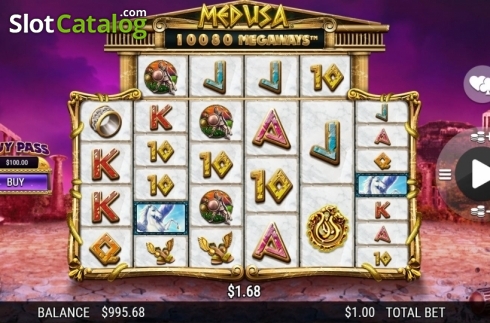 Οθόνη4. Medusa Megaways Κουλοχέρης