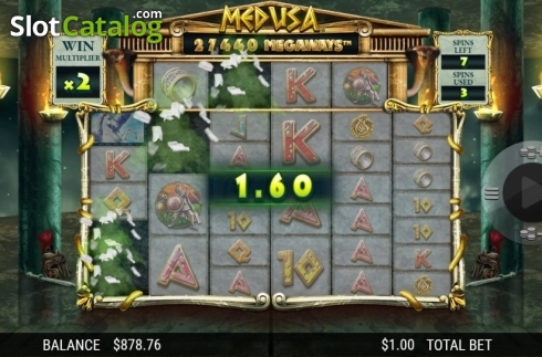Οθόνη9. Medusa Megaways Κουλοχέρης