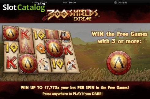 Οθόνη3. 300 Shields Extreme Κουλοχέρης